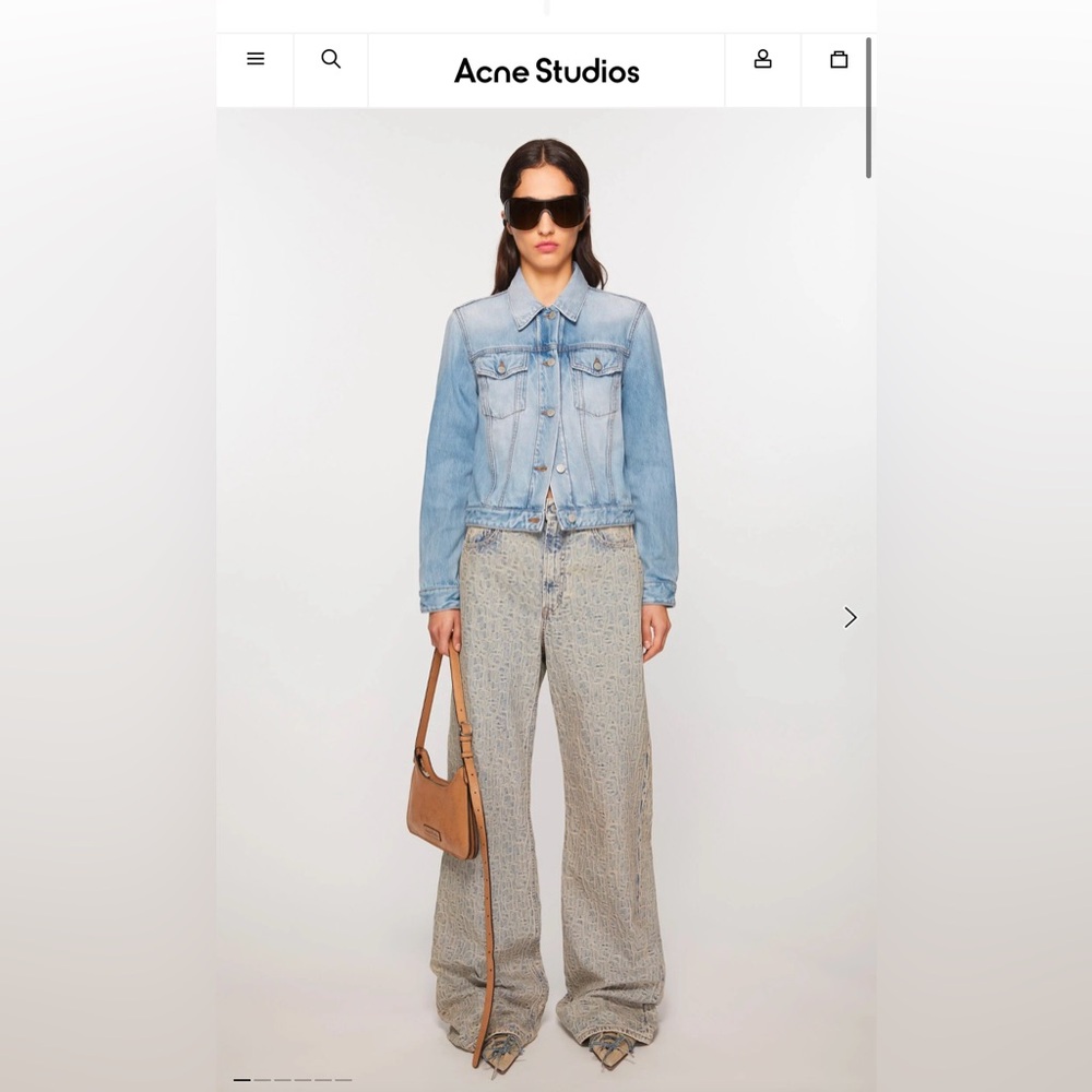 Acne studios denim jacket - Picture 4 of 6